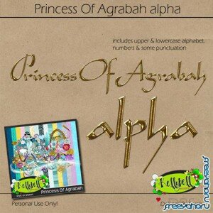 Scrap-kit - Princess Of Agrabah Alpha