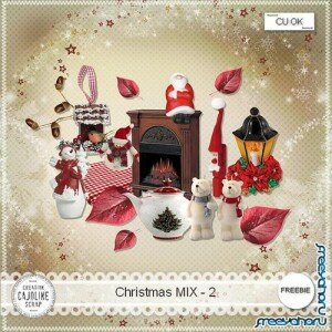 Scrap-kit - Christmas MIX 2