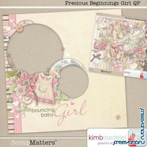 Quick-page - Precious Beginnings Girl