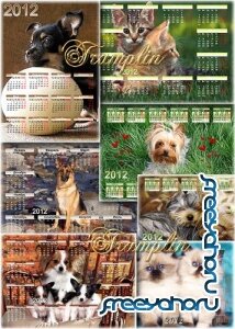 Сборник настенных календарей – Милые собаки и кошки
