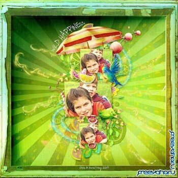 Scrap kit The Wild Water Melon Party