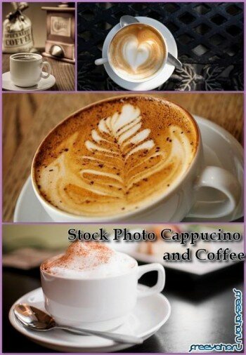 Stock Photos Cappucino and Coffee