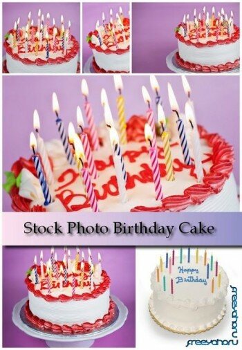 Stock Photos Birthday Cake