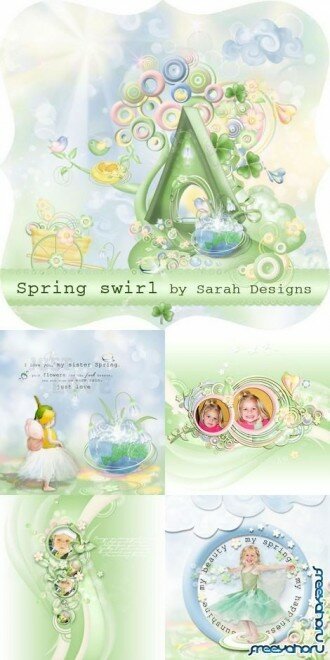 Scrap kit Swirl Spring