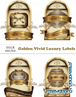   - Golden Vivid Luxury Labels