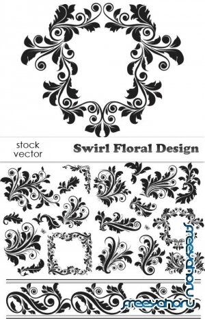   - Swirl Floral Design