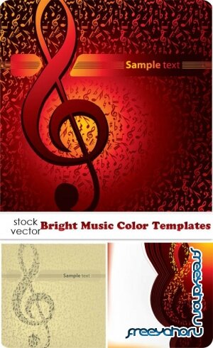   - Bright Music Color Templates