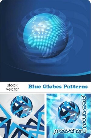   - Blue Globes Patterns
