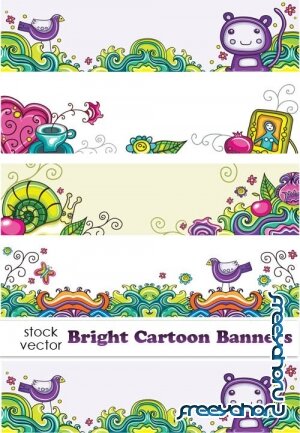   - Bright Cartoon Banners