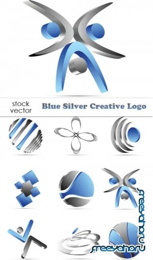   - Blue Silver Creative Logo