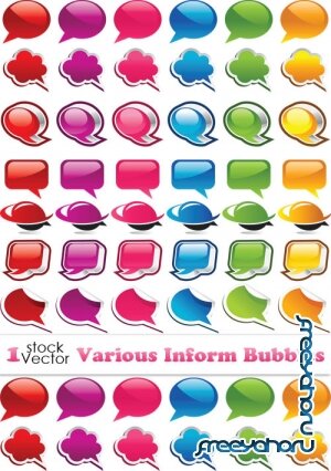 Vectors - Various Inform Bubbles
