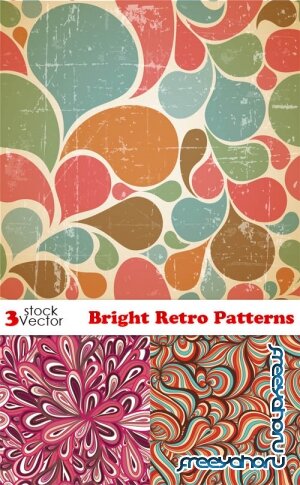 Vectors - Bright Retro Patterns