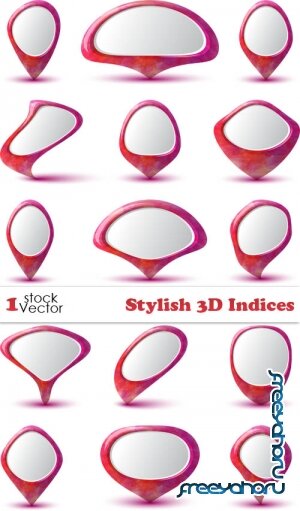 Vectors - Stylish 3D Indices