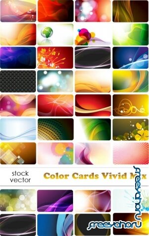   - Color Cards Vivid Mix