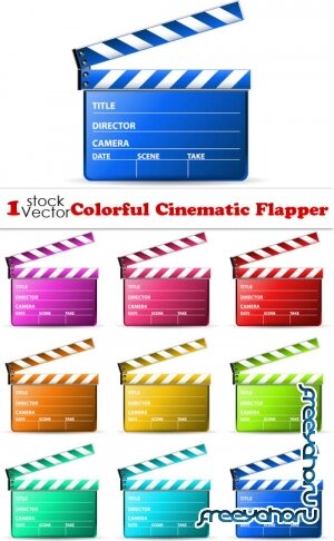 Vectors - Colorful Cinematic Flapper