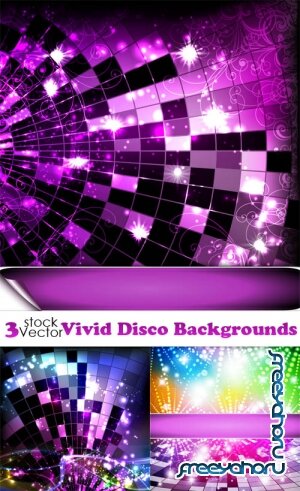 Vectors - Vivid Disco Backgrounds
