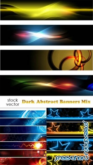   - Dark Abstract Banners Mix