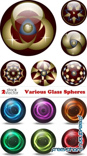 Vectors - Various Glass Spheres