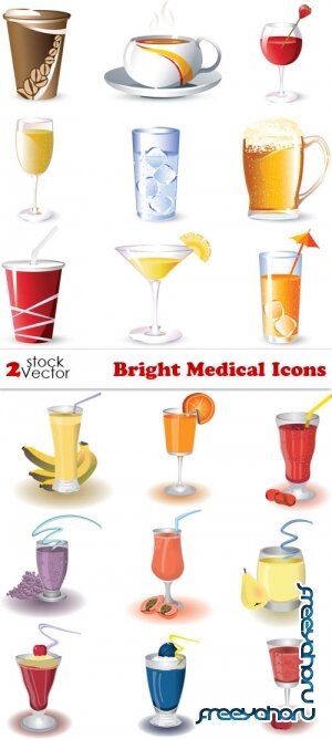 Vectors - Various Drinks Set
