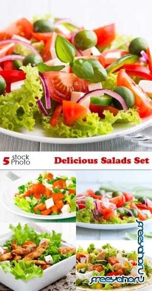 Photos - Delicious Salads Set