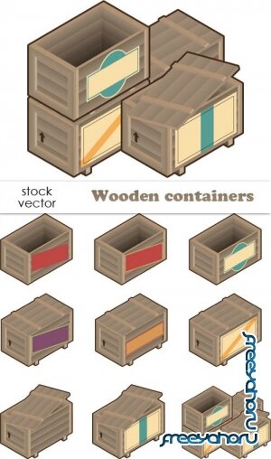   - Wooden containers