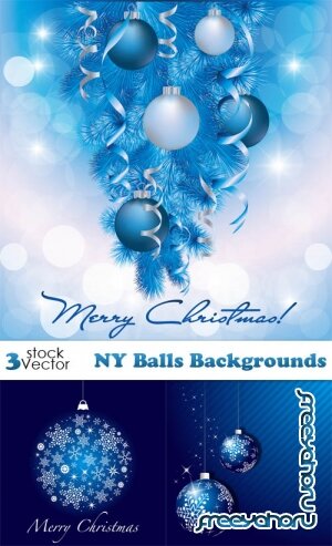 Vectors - NY Balls Backgrounds