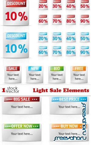 Vectors - Light Sale Elements