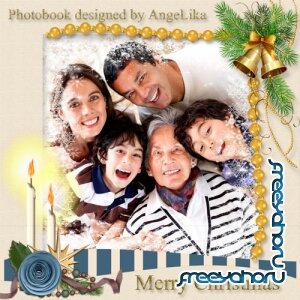 Рождественская фотокнига - Семейный праздник