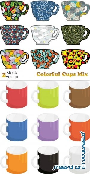   - Colorful Cups Mix