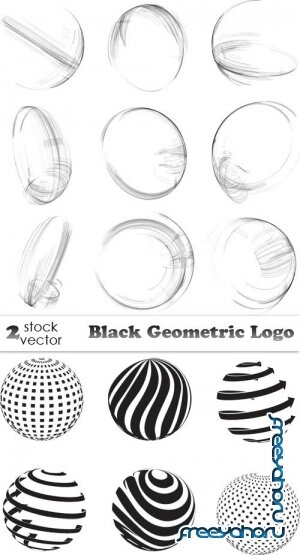   - Black Geometric Logo