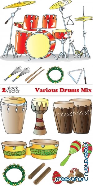 Vectors - Various Drums Mix