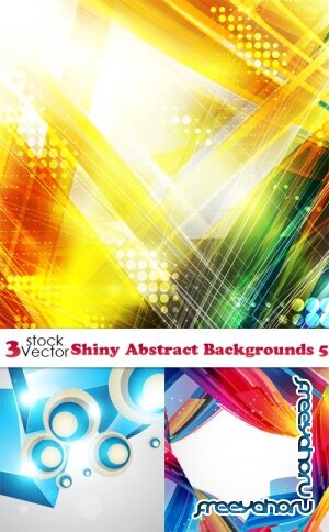 Vectors - Shiny Abstract Backgrounds 5