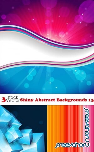 Vectors - Shiny Abstract Backgrounds 13