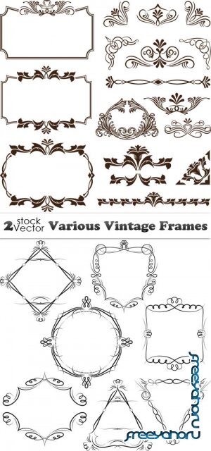 Vectors - Various Vintage Frames