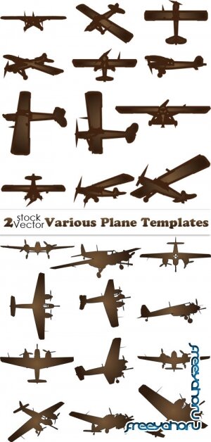 Vectors - Various Plane Templates