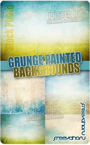 Grunge Painted Backgrounds - UHQ Stock Photo