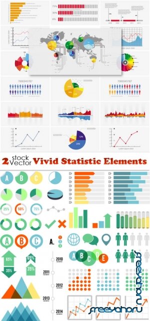 Vectors - Vivid Statistic Elements
