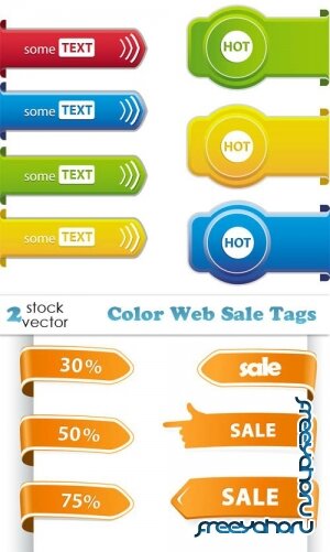   - Color Web Sale Tags
