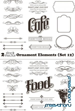 Vectors - Ornament Elements (Set 12)