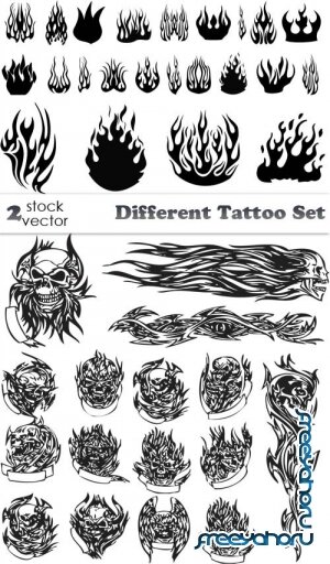   - Different Tattoo Set