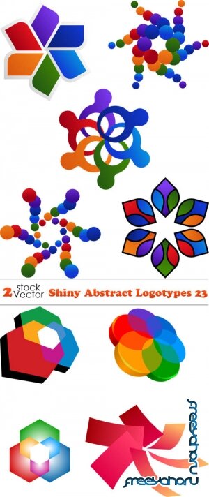 Vectors - Shiny Abstract Logotypes 23