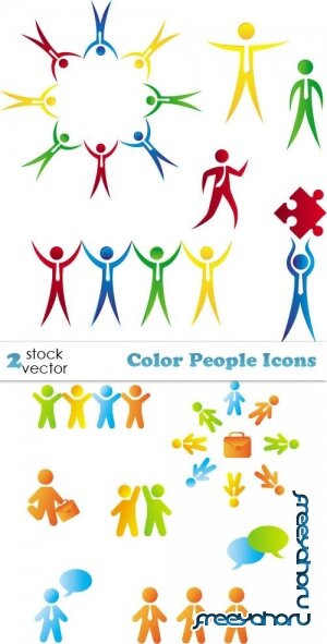   - Color People Icons