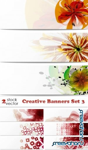   - Creative Banners Set 3
