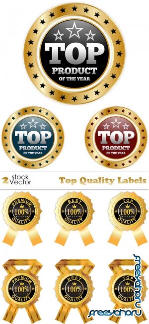 Vectors - Top Quality Labels