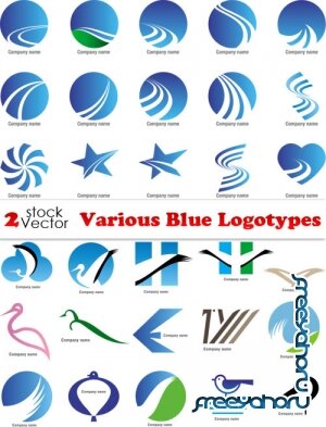 Vectors - Various Blue Logotypes