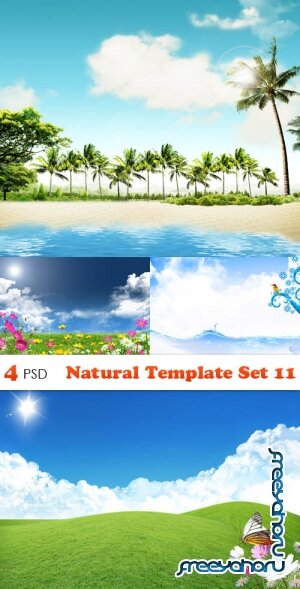 PSD - Natural Template Set 11