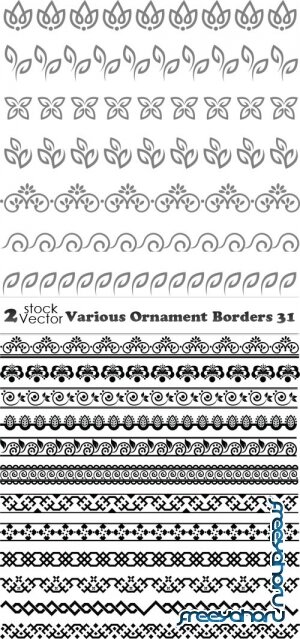 Vectors - Various Ornament Borders 31
