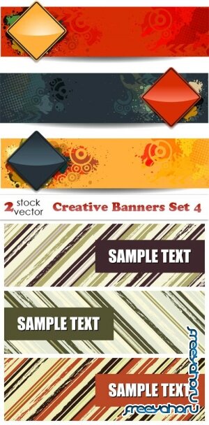   - Creative Banners Set 4