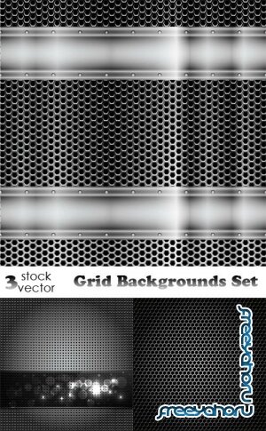   - Grid Backgrounds Set