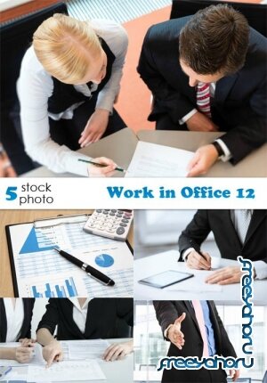 Растровый клипарт - Work in Office 12